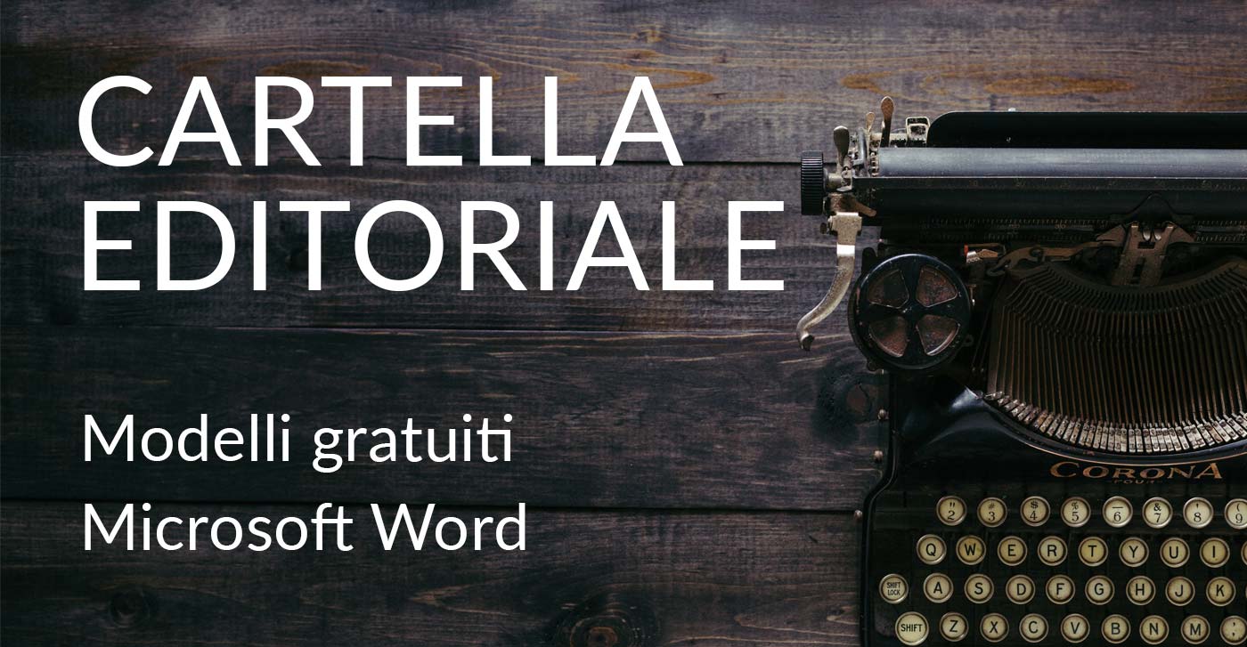 Cartella editoriale: che cosa è e modelli gratuititi